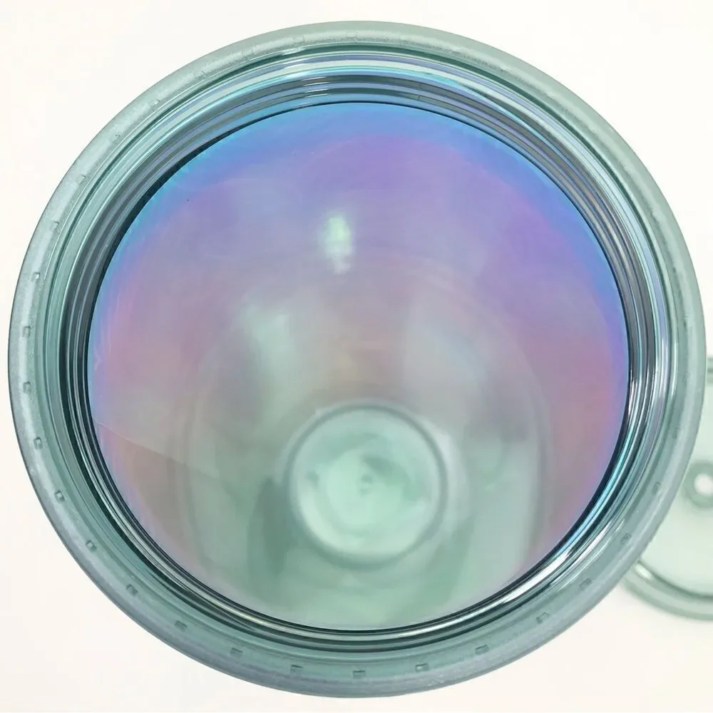 Starbucks 50th Anniversary 2021 Iridescent Frosted Mermaid Tail 24 oz Co…